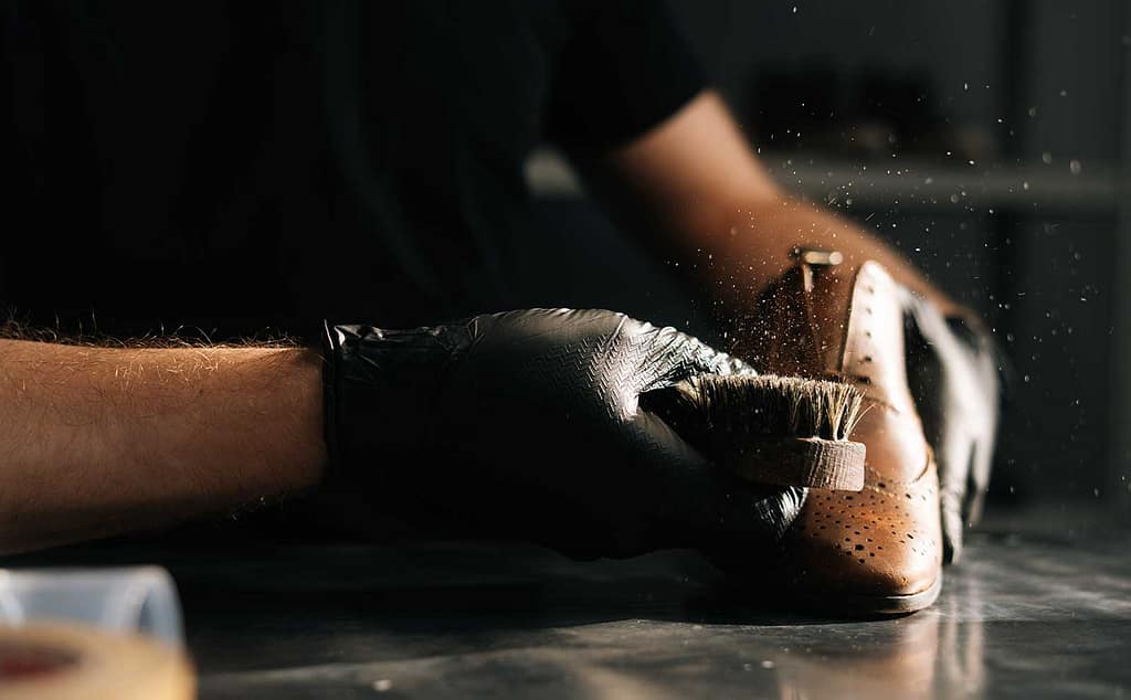 How to clean leather shoes & boots - faverie